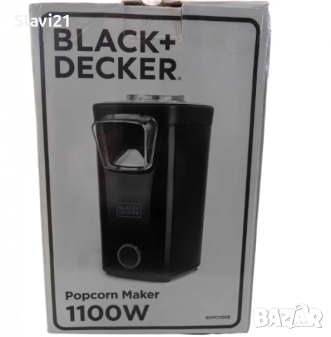 Машина за пуканки Black Decker , снимка 3 - Други - 52045100