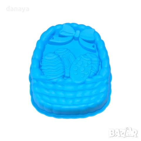 5854 Силиконова форма за кекс Великденска кошница