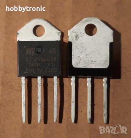 BTA41 600B Triac 40A 600V, симистор, снимка 1 - Друга електроника - 40595603