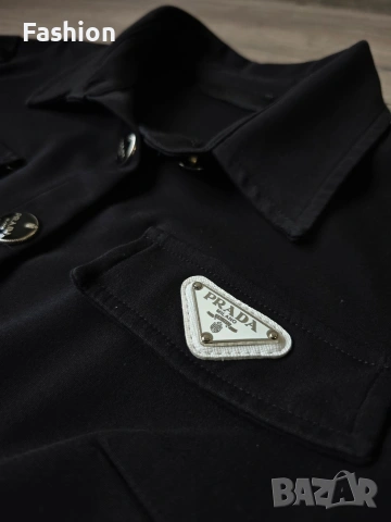 Жестока черна рокля PRADA, снимка 2 - Рокли - 53094136