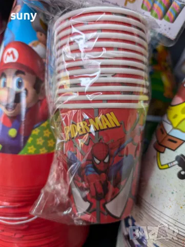 Парти чашки Спайдърмен