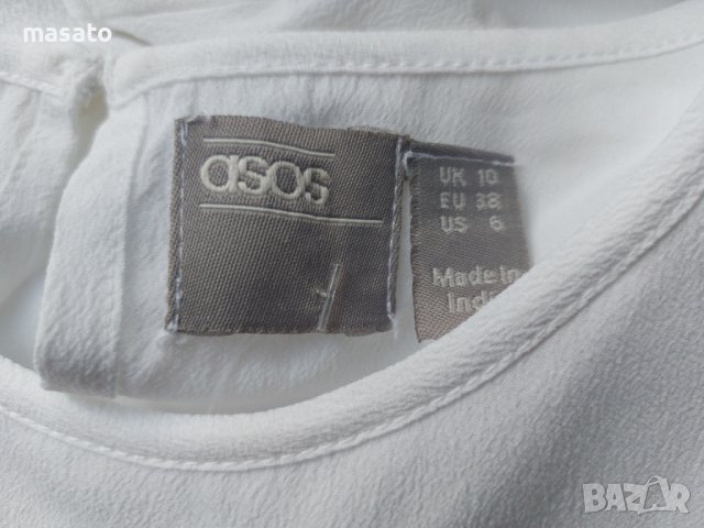 ASOS - бяла рокля, снимка 2 - Рокли - 40535920