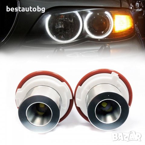 LED крушки Premium за фабрични ангелски очи 10W за BMW E87 (2004-2007), снимка 1 - Аксесоари и консумативи - 39969946