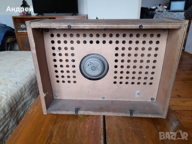 Стара тонколона AKORDS, снимка 3 - Антикварни и старинни предмети - 47681046