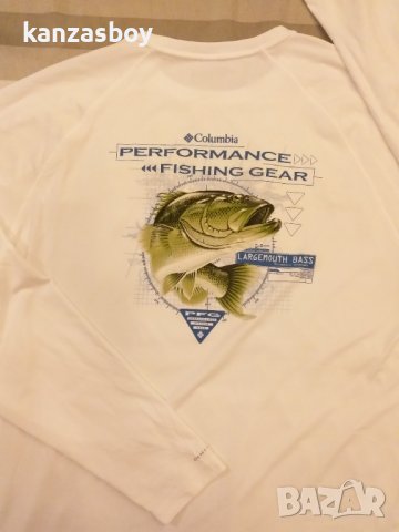columbia performance fishing gear - мъжка рибарска блуза ХЛ, снимка 2 - Блузи - 43135018