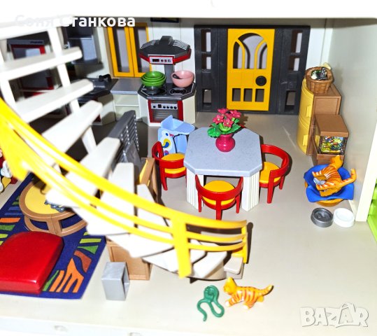 Playmobil - Голяма къща с обзавеждане, снимка 6 - Образователни игри - 43182087