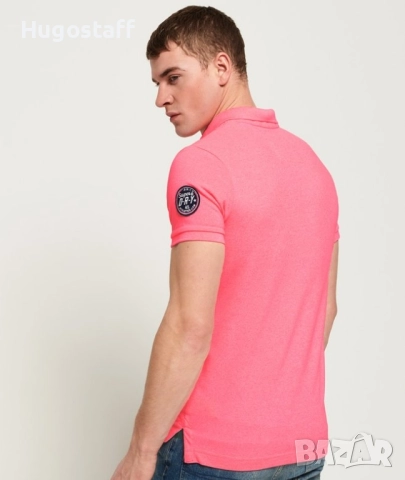 Оригинална Superdry мъжка блуза тениска фланелка т шърт Л, снимка 2 - Тениски - 51761271