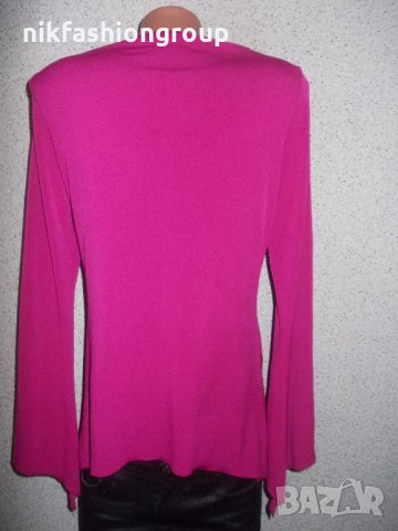 Асиметрична туника с пайети, M, L размер, снимка 3 - Туники - 28297272