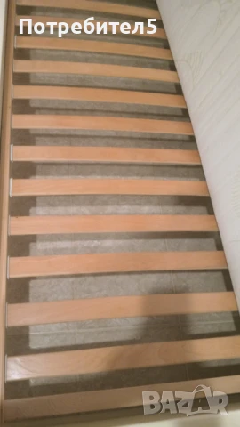 Единично бяло легло, снимка 3 - Спални и легла - 50803459