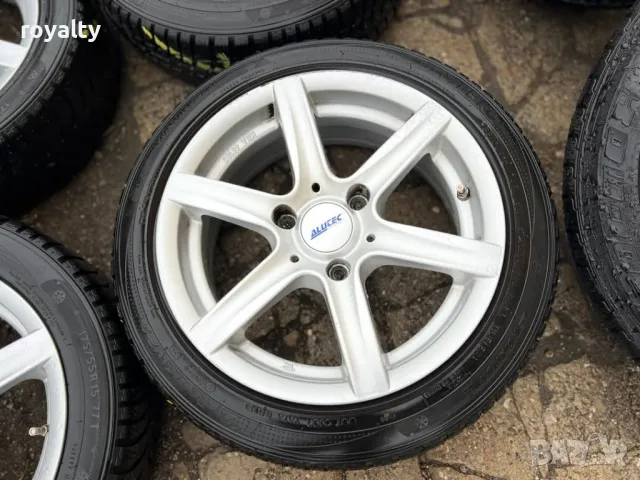 3х112 15 Джанти Лети Smart 3x112 Спорт пакет Смарт Марка Alutec Germany, снимка 3 - Аксесоари и консумативи - 49825268