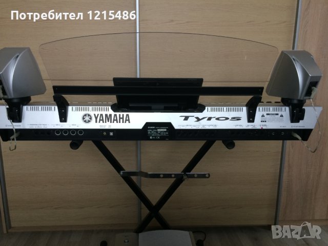 Neuwertiges Yamaha Tyros Keyboard aus Deutschland, снимка 4 - Други - 43222979