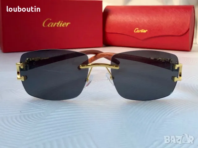 Cartier 2024 мъжки слънчеви очила, снимка 8 - Слънчеви и диоптрични очила - 48018486