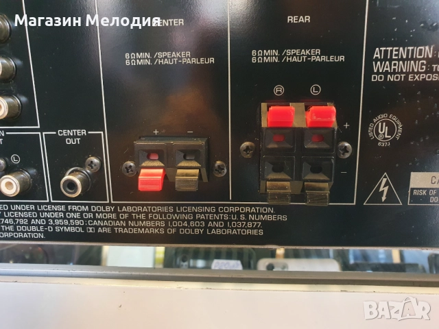 Усилвател Yamaha DSP-E200 съраунд процесор В отлично техническо и визуално състояние., снимка 10 - Ресийвъри, усилватели, смесителни пултове - 39117819