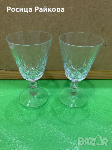 Стъклени чашки-2 броя, снимка 1