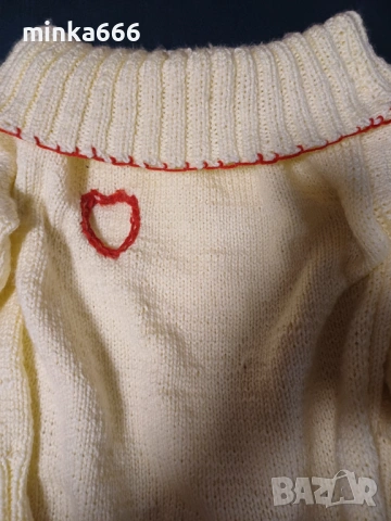 Красив плетен дълъг пуловер, снимка 4 - Блузи с дълъг ръкав и пуловери - 53270170