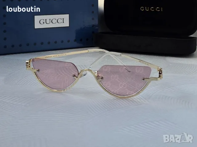 GUCCI 1:1 дамски слънчеви очила 3 цвята, снимка 7 - Слънчеви и диоптрични очила - 48030118