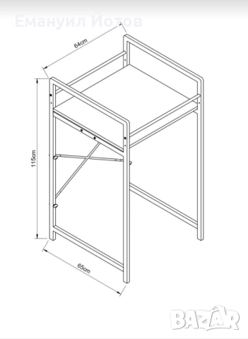 Шкаф за пералня и сушилня , снимка 5 - Шкафове - 52465762