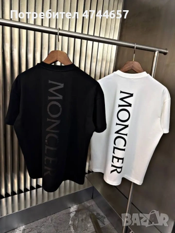 Мъжки тениски Moncler, снимка 2 - Тениски - 53574844