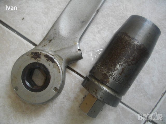 50см-3/4 Камионаджийски Тресчотъчен Ключ-STAHLWILLE 870/Торс 13,5 см BELZER-VANADIUM-EXTRA-GERMANY, снимка 5 - Други инструменти - 40225147