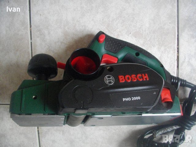 BOSCH PHO 2000-680W-Нож 82мм-Електрическо Ренде-Бош-Почти Ново, снимка 6 - Други инструменти - 40146305