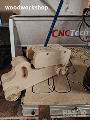 Моливник, дървена играчка, DIY проект, играчка за сглобяване, проект за нови умения , снимка 2 - Конструктори - 53104144