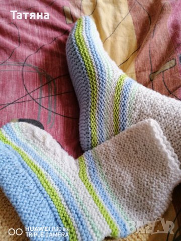 Ръчно плетени чорапи , снимка 11 - Други - 38096511