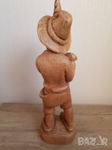 Стара дървена фигура, снимка 6 - Антикварни и старинни предмети - 43466864