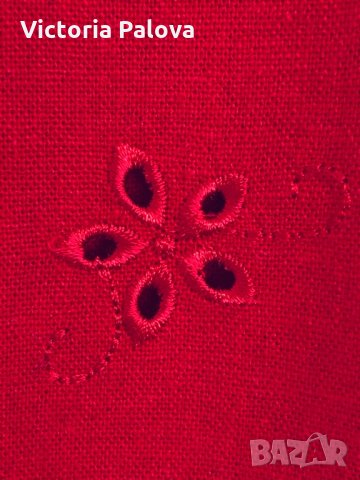 Удобна ленена рокля MONDO, снимка 9 - Рокли - 28477207