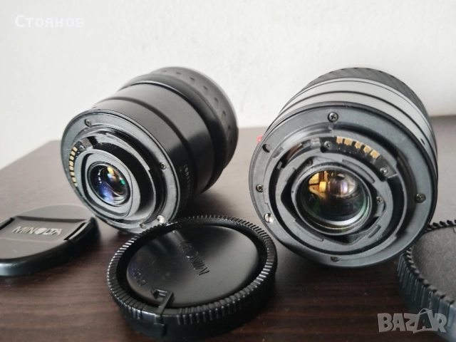 Обективи MINOLTA 70mm:80mm:200mm Japan, снимка 11 - Обективи и филтри - 48374213