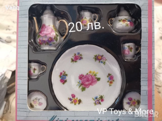 Порцеланов сервиз за барби, снимка 18 - Кукли - 32173546