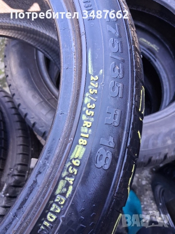 18 цола спорт пакет 275 35 и 245 40 18 КОНТИНЕНТАЛ 4броя летни , снимка 8 - Гуми и джанти - 53442225