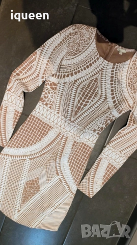 Рокля гумиран ефект, снимка 3 - Рокли - 52965399