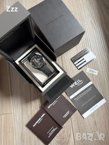 Raymond Weil Freelancer Skeleton 42mm, снимка 4 - Мъжки - 53179888