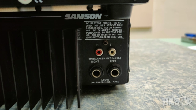 Предусилвател Gemini PA - 700 и крайно стъпало Samson servo - 170, снимка 8 - Ресийвъри, усилватели, смесителни пултове - 52501481