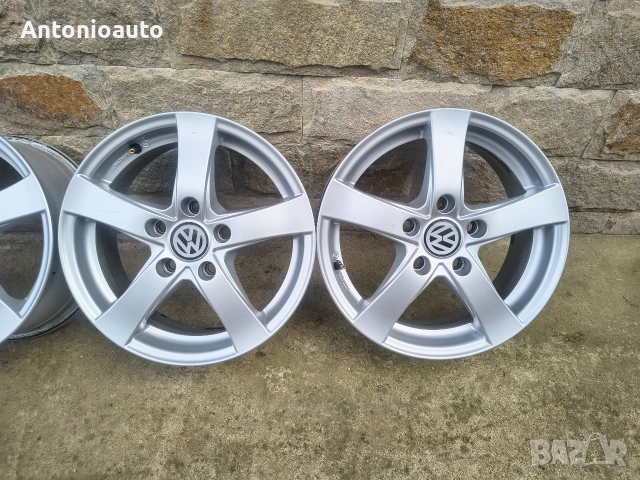 5х112 - 15 цола 5x112 Vw Golf Голф 5 x 112, снимка 5 - Гуми и джанти - 52758206