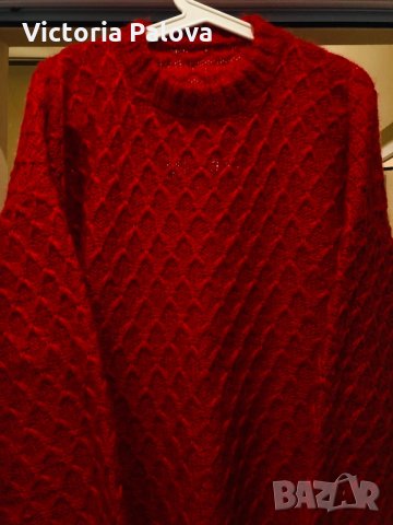 Прекрасна блуза-пуловер,овърсайз, снимка 2 - Блузи с дълъг ръкав и пуловери - 27549141