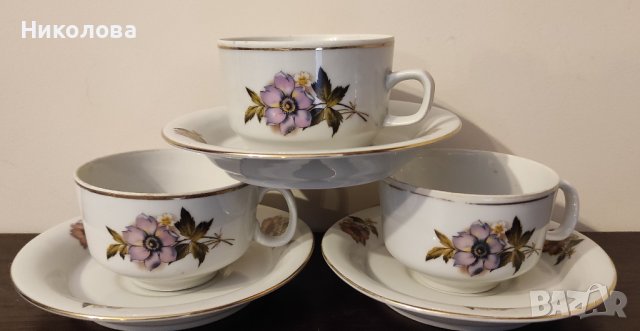 Порцеланов български сервиз, снимка 4 - Сервизи - 39103034