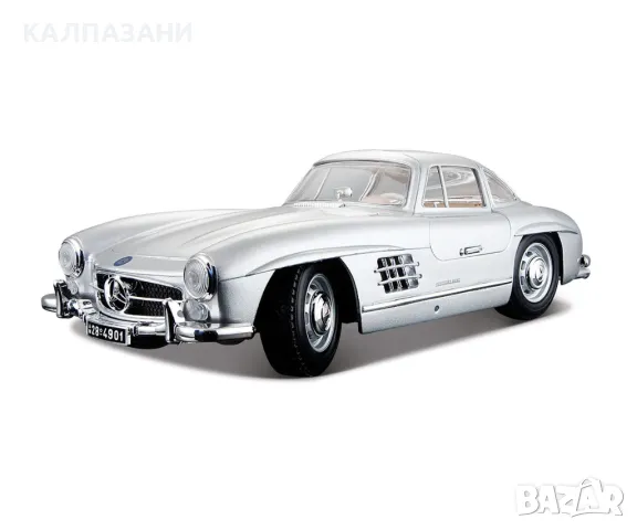 Bburago Plus - модел на кола 1:18 - Mercedes-Benz 300SL 18 12047, снимка 1