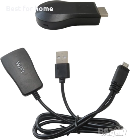 4K WiFi HDMI за Anycast Miracast Airplay TV безжичен дисплей, снимка 8 - Друга електроника - 51999506