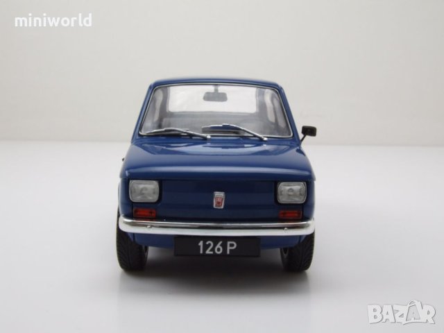 Fiat Polski 126p малко Полско Фиатче 1972 - мащаб 1:18 MCG моделът е нов в кутия, снимка 5 - Колекции - 40330281
