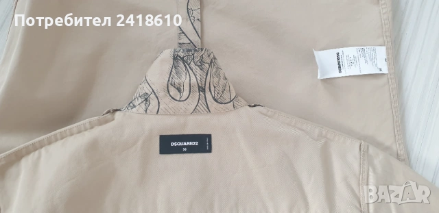 DSQUARED2 Cotton Made in Italy Size 50 / L НОВО ! ОРИГИНАЛ! Мъжка Риза!, снимка 7 - Ризи - 53348059