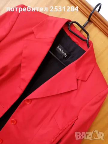 Червено сако , спортно-елегантно сако Betty Barclay, размер L