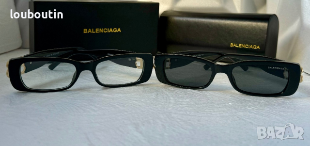 Balenciaga прозрачни слънчеви,диоптрични рамки очила за компютър , снимка 11 - Слънчеви и диоптрични очила - 44884668