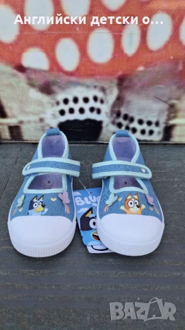Английски детски кецки с Bluey-George, снимка 5 - Детски пантофи - 50807978