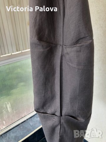 Хубав ленен панталон,интересен модел, снимка 10 - Панталони - 28821715