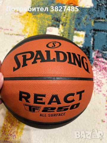 Баскетболни топки Spalding React TF 250, снимка 3 - Баскетбол - 43990276