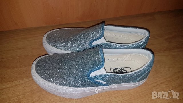 Нови сребристи сникърси Vans, снимка 3 - Кецове - 34786493