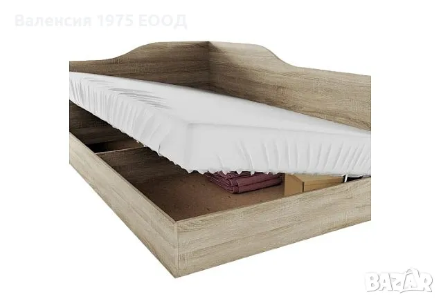 Легло персон и половина с механизъм Сити 2009 сонома, орех или комбинация бяло/ арвен, снимка 8 - Спални и легла - 29561845