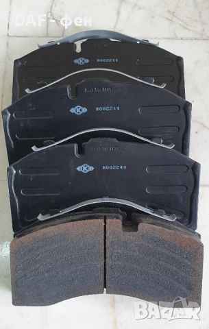 Комплект дискови накладки SAF ремарке 29171, 29158, 29271, снимка 4 - Части - 50473099