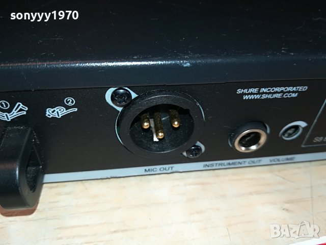 🔥SHURE BLX4R S8 823-832MHz 0910221632, снимка 9 - Микрофони - 38272603
